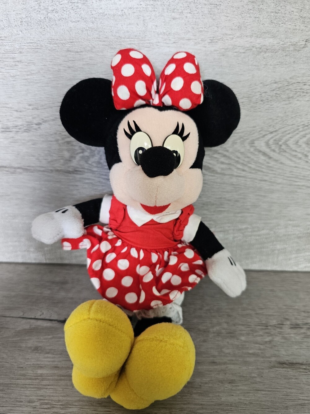 Disney Minnie Mouse 10" Plush Toy Stuffed Animal Vintage